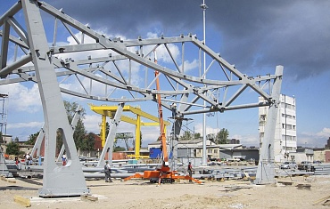 Монтаж металлоконструкций